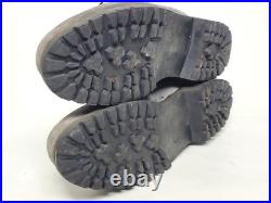 Vtg Swiss HENKE All-Leather Norwegian Welted Mountain Hiking Boots Men US 11.5 B