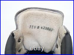 Vtg Swiss HENKE All-Leather Norwegian Welted Mountain Hiking Boots Men US 11.5 B