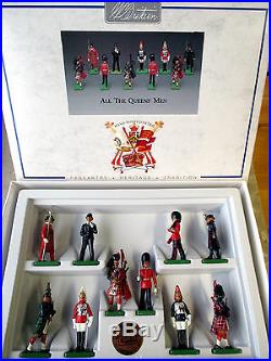 W. Britain Collection All the Queens Men 10 Figuren Art. No. 8007 RAR & MINT BOX