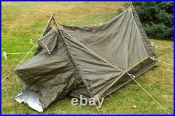 WW2 US Army 10th Mountain Division 2 Man Tent Original All Complete Dated 1943