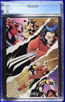 Wolverine Saga #2 Newsstand Cgc 9.8 Jackson Guice Terry Austin Cover