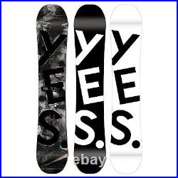 Yes Basic Snowboard 2023 Mens All Mountain/Freestyle Multiple Sizes